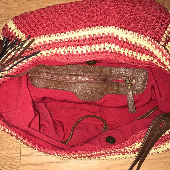 Lucky Brand Bags Lucky Brand Woven Purse Poshmark